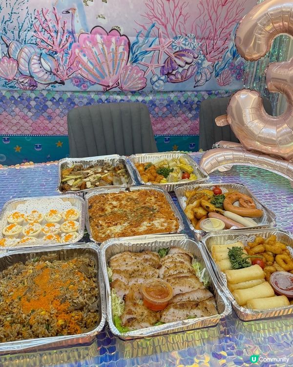 生日派對🎉到會美食到家😋！