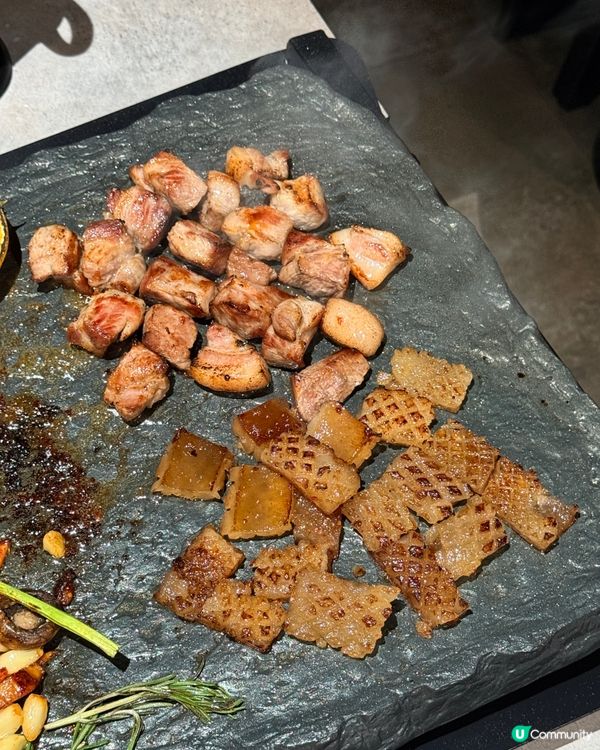 中環韓燒🤤濟州黑毛豬石板烤肉！全程唔洗動手！😋