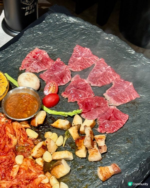 中環韓燒🤤濟州黑毛豬石板烤肉！全程唔洗動手！😋