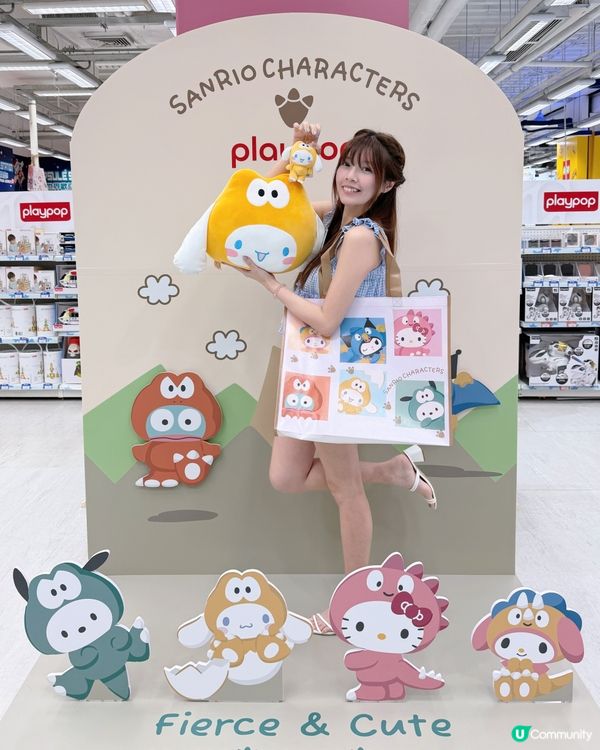 Toys“R”Us🦖Sanrio「萌」闖恐龍谷系列