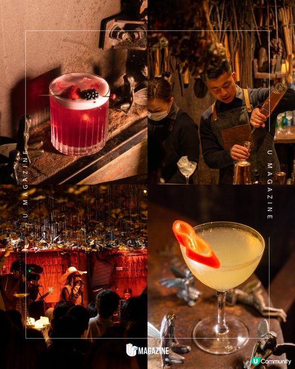 《風林火山》中環鐵藝酒吧取景｜鋼鐵幻想世界！懸掛過萬隻手工蝴蝶