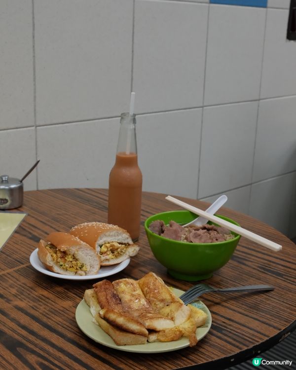 上環熟食中心懷舊茶檔