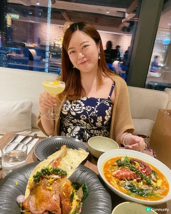 尖咀泰國菜🇹🇭！維港夜景浪漫爆燈😍！ #情侶約會