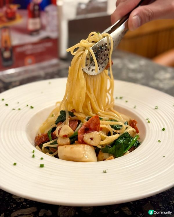 尖沙咀高質西餐酒吧  炸茄子條非常出色