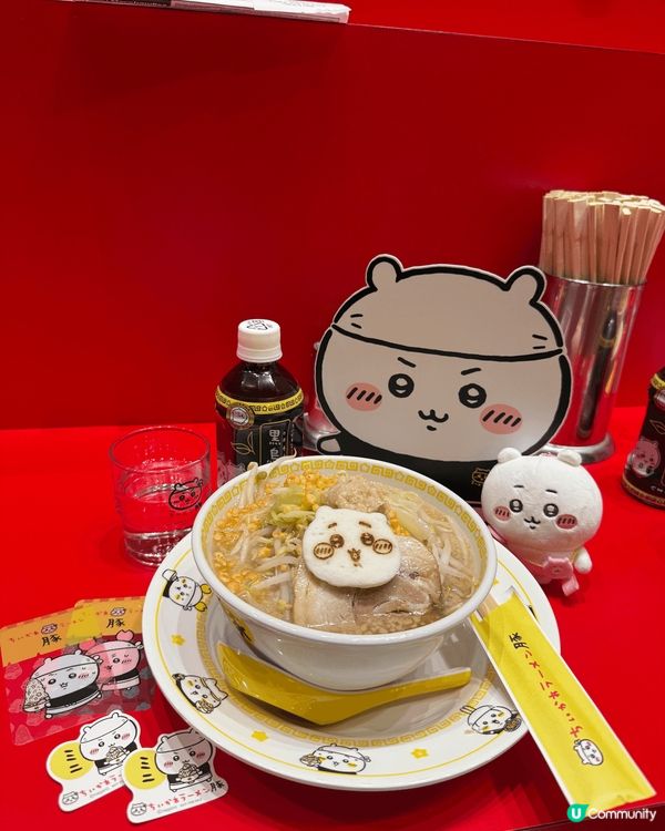身為chii媽 香港開左chiikawa拉麵一早搶好飛🤍