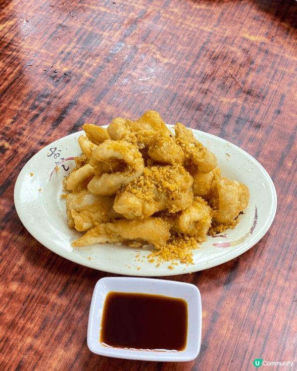 屋邨大排檔（冬菇亭）歷史遺物，真係買少見少，美食多元化，燒鵝...