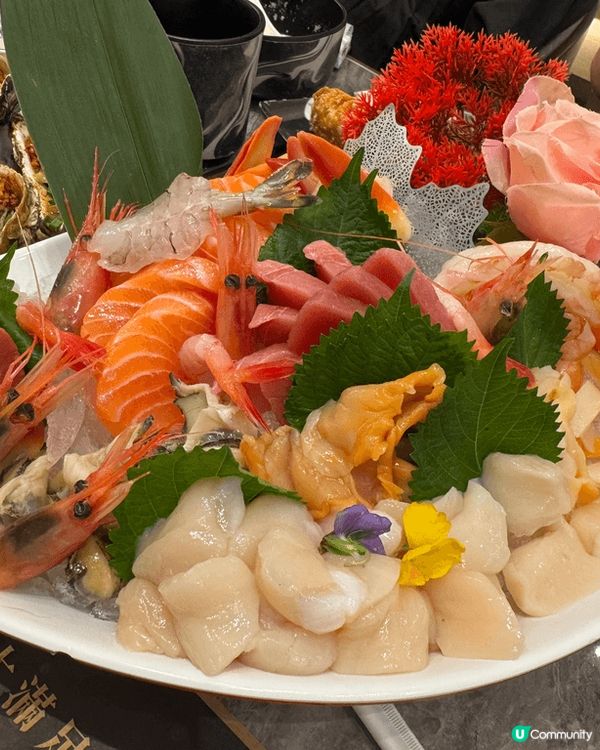 呢個係荃灣分店任食日式放題真係好正，刺身好新鮮，而且多款選擇...
