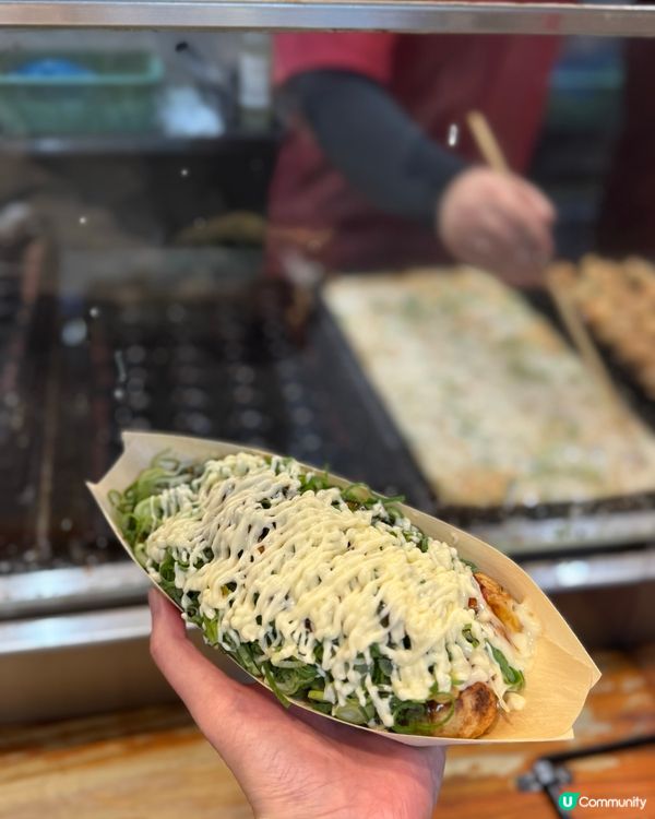 大阪章魚燒🤤！梅田食街排隊都值！🐙😋