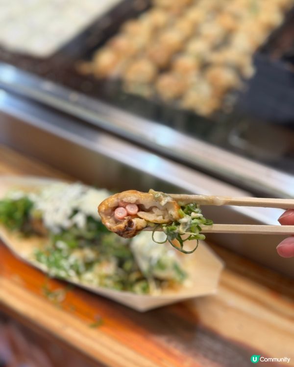 大阪章魚燒🤤！梅田食街排隊都值！🐙😋