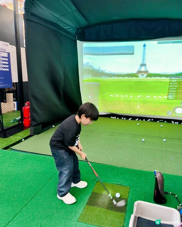 免費打golf! 仲有教練😱