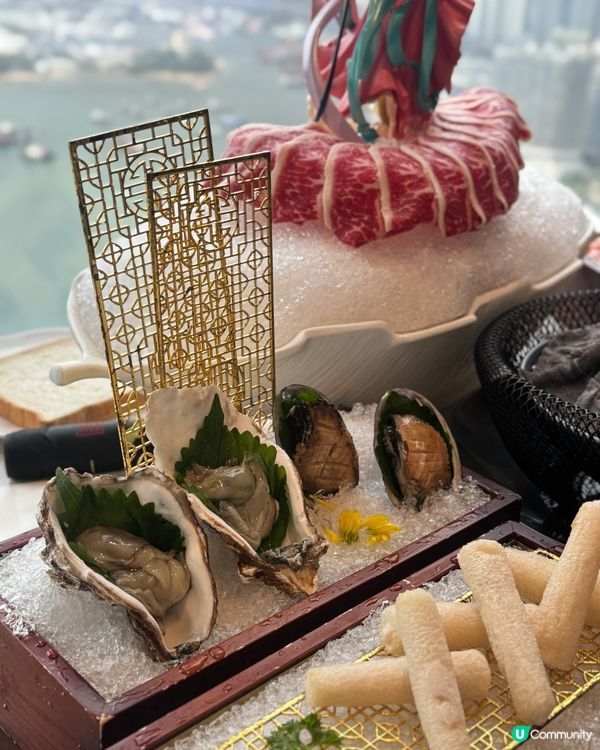 嘩！海景火鍋😍！正到爆！🤤