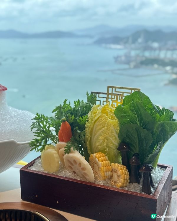 嘩！海景火鍋😍！正到爆！🤤