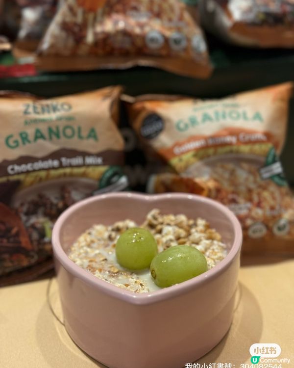 兩兄妹早餐恩物！古老穀物燕麥片😋！