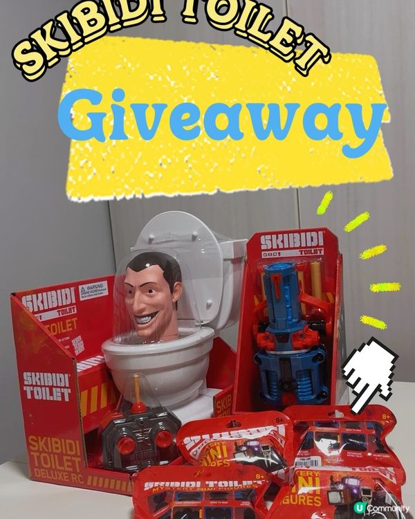 👻Toys“R”Us《Skibidi Toilet》玩具開箱