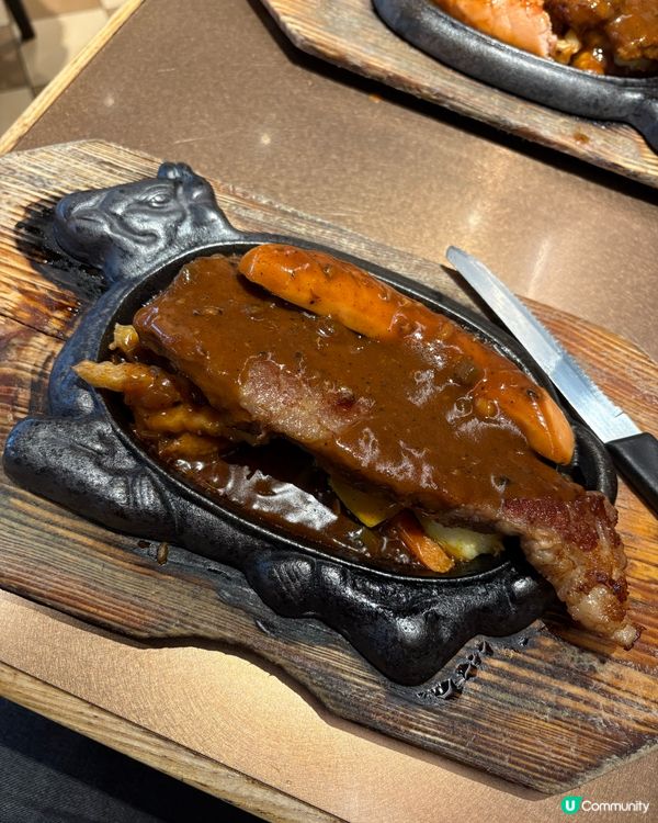 集體回憶系列👧兒時最喜愛嘅鐵板牛扒餐🥩