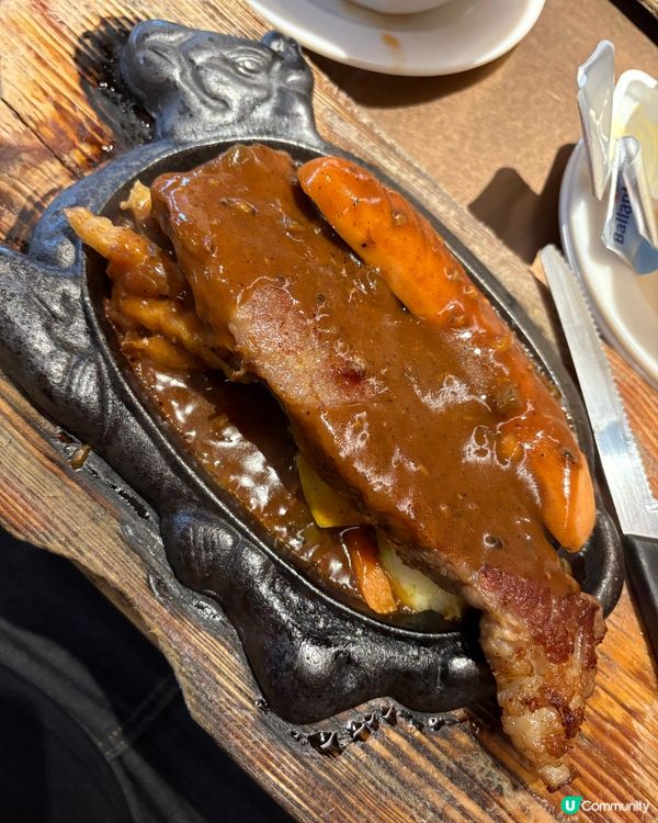 集體回憶系列👧兒時最喜愛嘅鐵板牛扒餐🥩