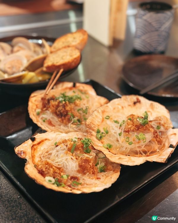 中環燒烤堂🤤！海鮮控必去！😋 元貝蟶子超正！🔥