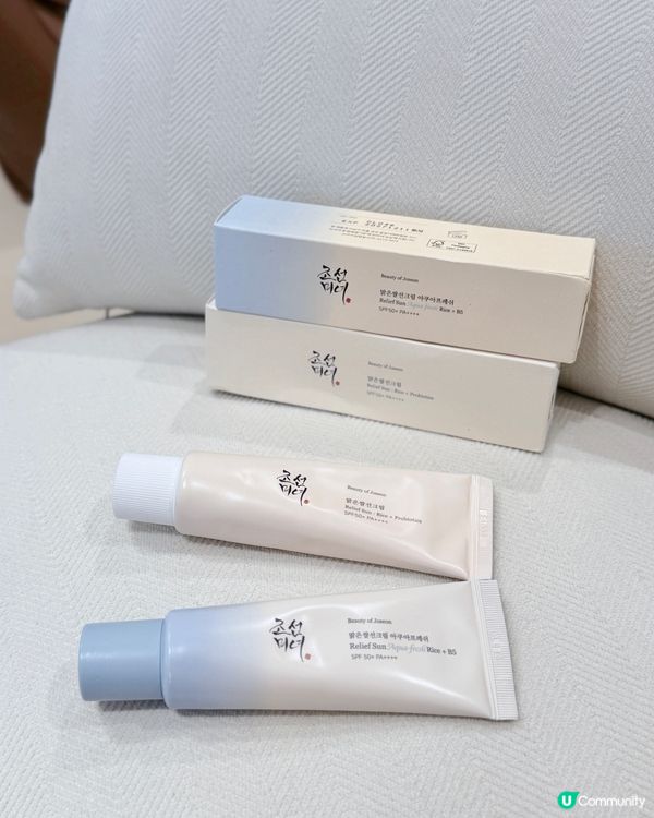 韓國BEAUTY OF JOSEON防曬霜🧴💛🩵