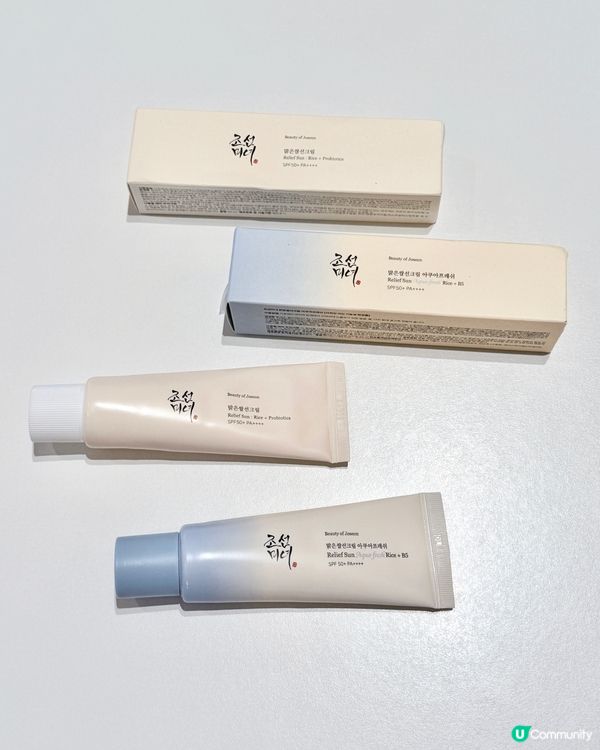 韓國BEAUTY OF JOSEON防曬霜🧴💛🩵