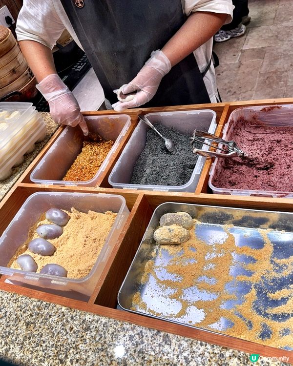 深圳首店❤️十米千金麻薯🤤爆餡即製！😋