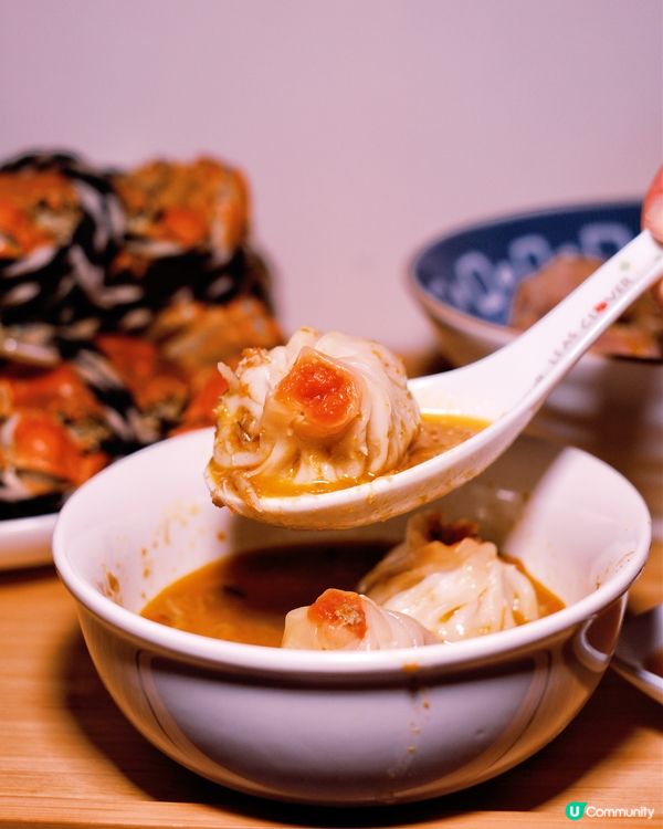 蟹膏爆發！🦀大閘蟹到家！🤤 鮮甜到暈！