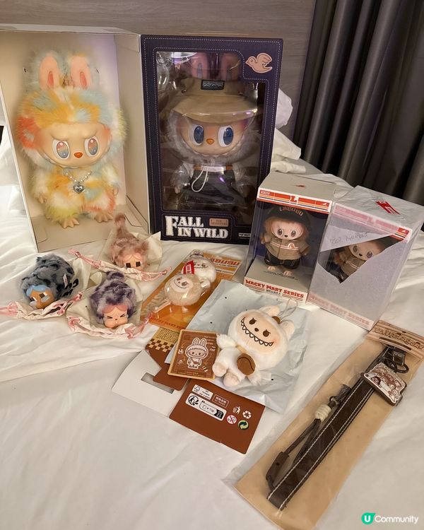 人氣公仔Labubu香港買不到-分享曼谷邊到入手Labubu