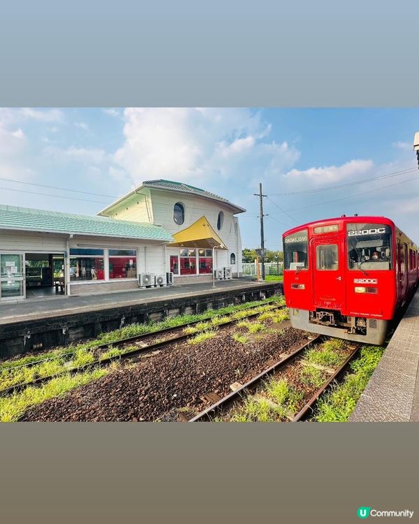 河童車站打卡📸！萌爆福岡田主丸！🤩