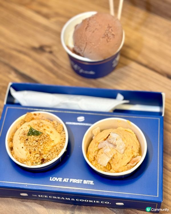 鹹蛋黃喇沙雪糕！挑戰味蕾😋！