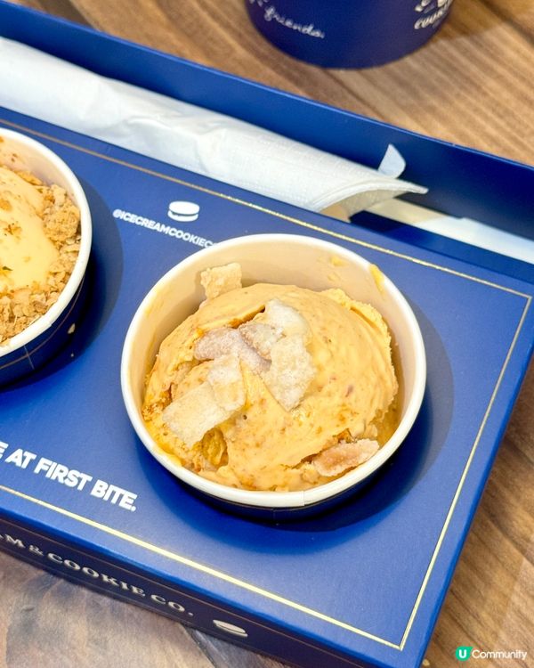 鹹蛋黃喇沙雪糕！挑戰味蕾😋！