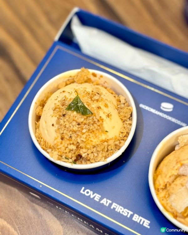 鹹蛋黃喇沙雪糕！挑戰味蕾😋！