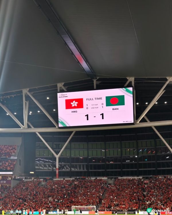 香港隊啟德激戰！安永佳十二碼🔥🇭🇰⚽️