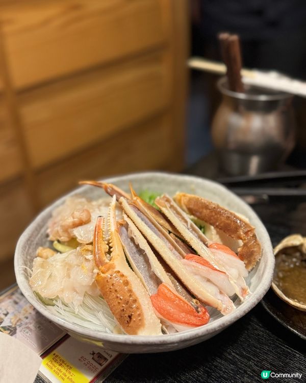 大阪蟹の盛宴🦀！蟹三味套餐超滿足😋！ 