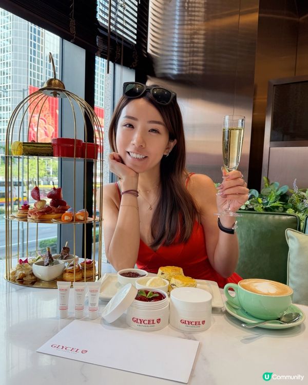 六國酒店x GLYCEL 下午茶！靚爆你🤩！