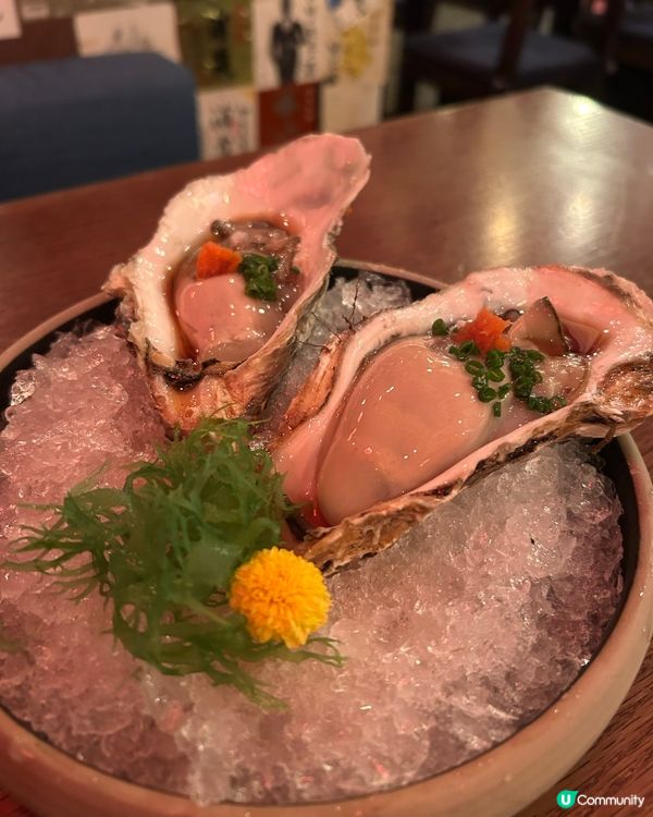 生蠔刺身勁正！😋 尖咀美食推介！