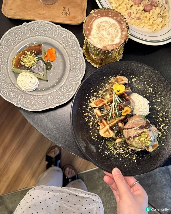 超癲！西環有噴咗金粉嘅杜拜朱古力咖啡&甜品