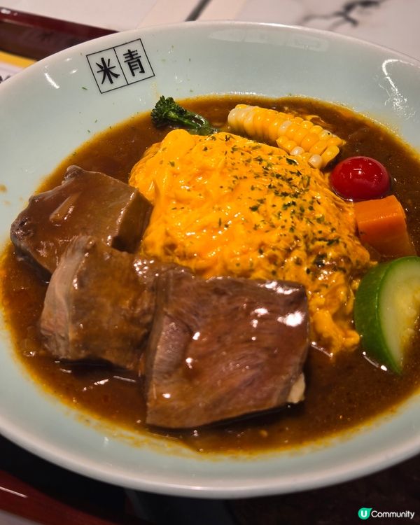 厚切牛脷蛋包飯係正