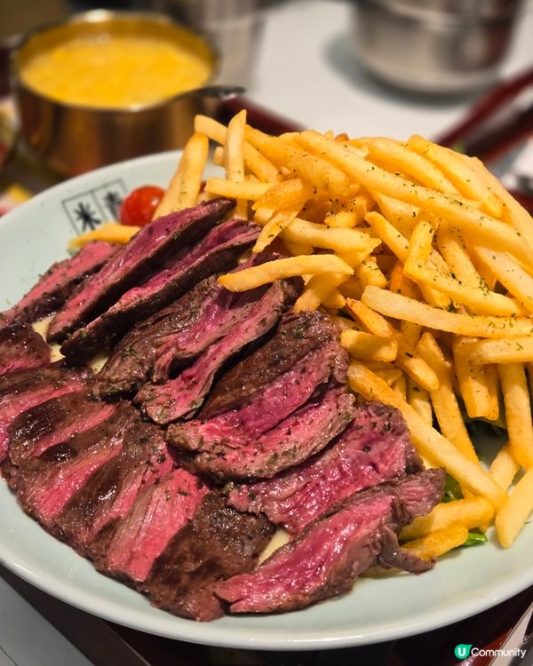 厚切牛脷蛋包飯係正