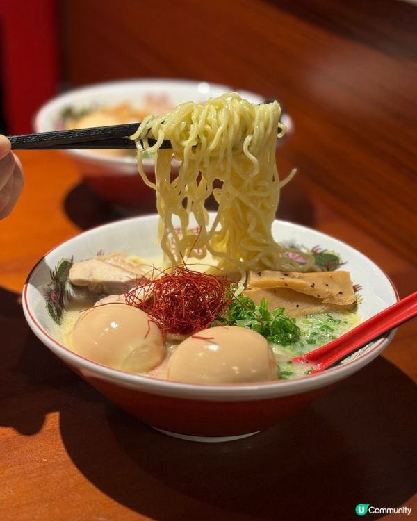 黑龍豚骨拉麵🍜上環新店開張🥳