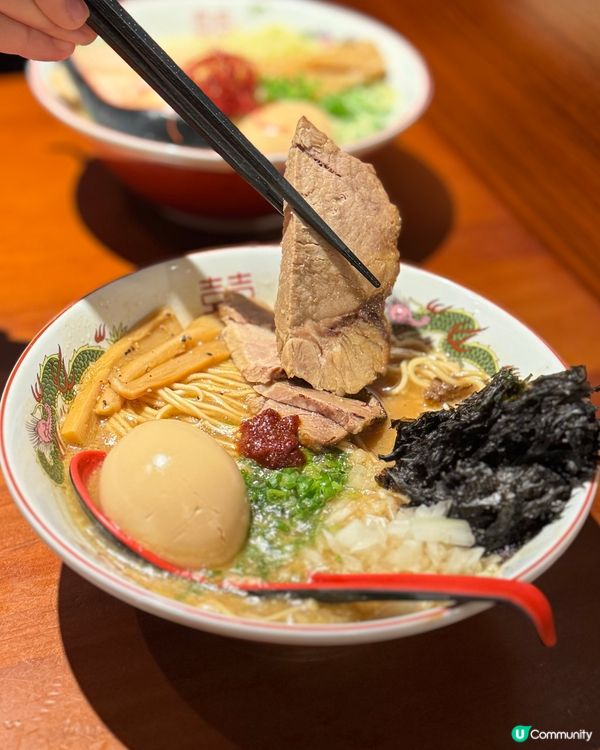 黑龍豚骨拉麵🍜上環新店開張🥳