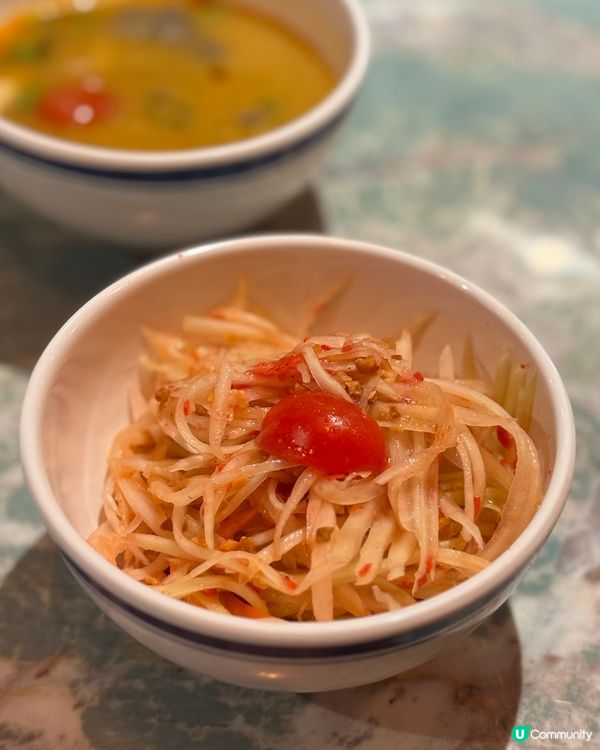 泰式抵食午市套餐🤤筲箕灣掃街💕必食青咖哩雞米線😋🍜🥭