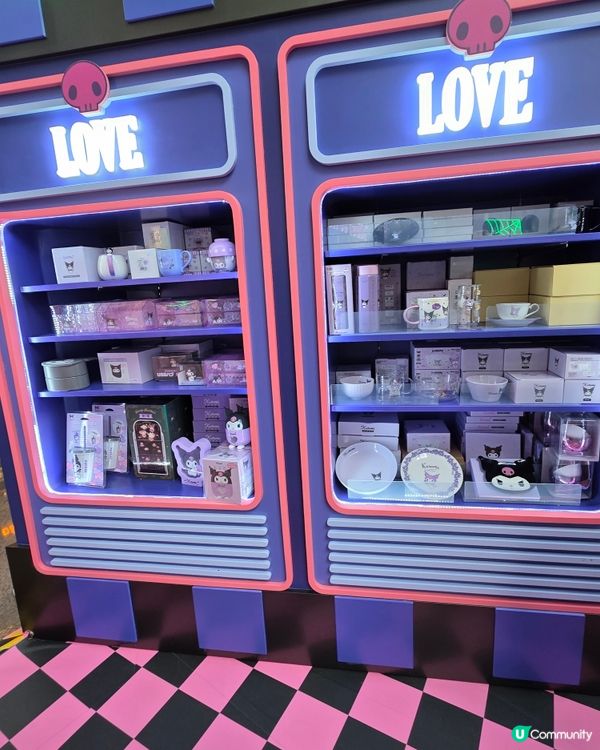 朗豪坊×KUROMI怪異影院期間限定店 💜🖤💜