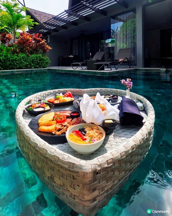 漂浮早餐打卡！布吉酒店超正體驗😋🍳