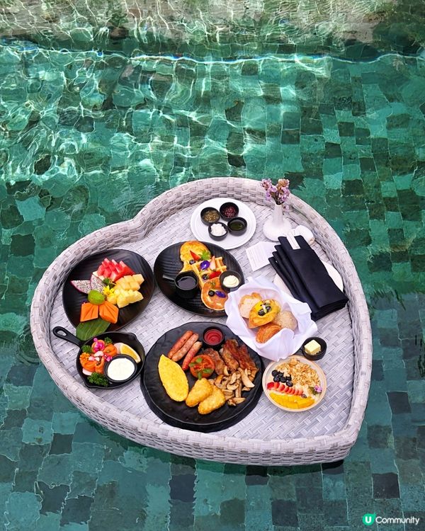 漂浮早餐打卡！布吉酒店超正體驗😋🍳