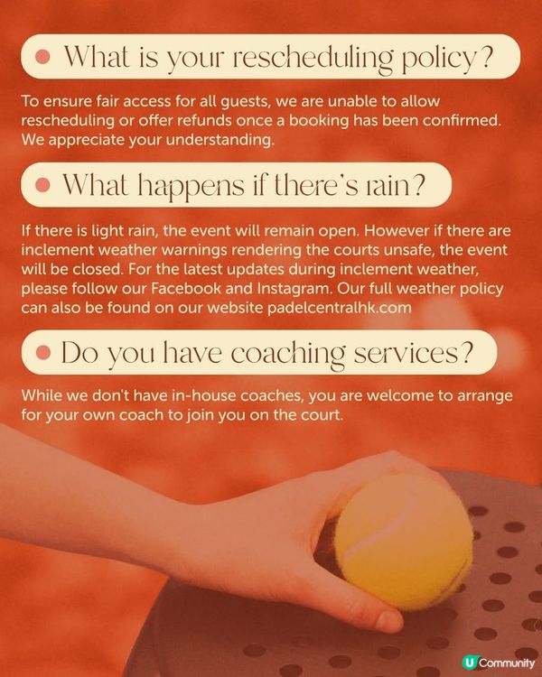 Padel Central 首度登陸香港一連3星期中環海濱舉