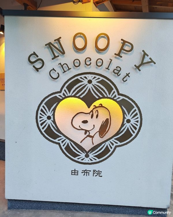 由布院遇上Snoopy