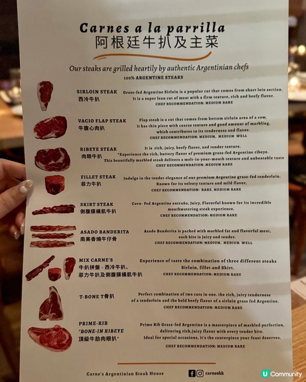 上環阿根廷風味扒房🇦🇷🥩