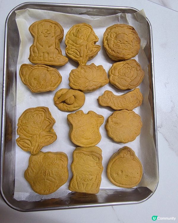 🍪曲奇餅烘焙扭紋💖卡通😽🐶🪷🌹 圖案 曲奇餅 馬