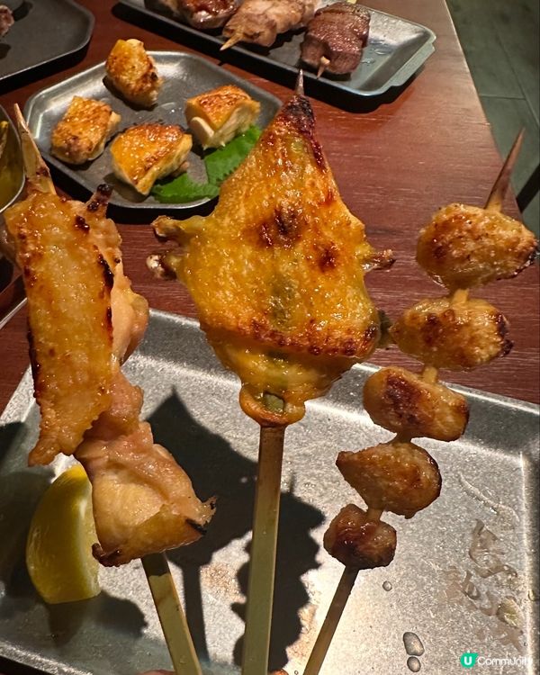 日式串燒🤤！三黃雞、牛舌芯必試！😋