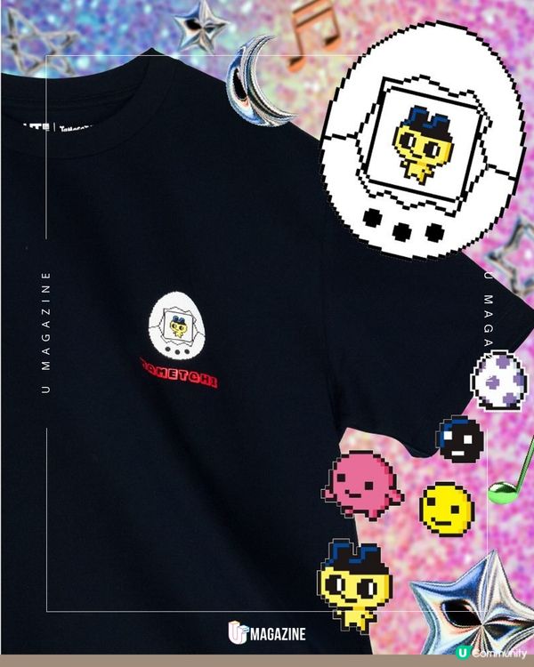 各位電子寵物飼養員請注意！他媽哥池30週年驚喜與Uniqlo推出特別紀念版！