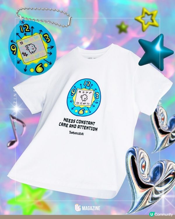 各位電子寵物飼養員請注意！他媽哥池30週年驚喜與Uniqlo推出特別紀念版！